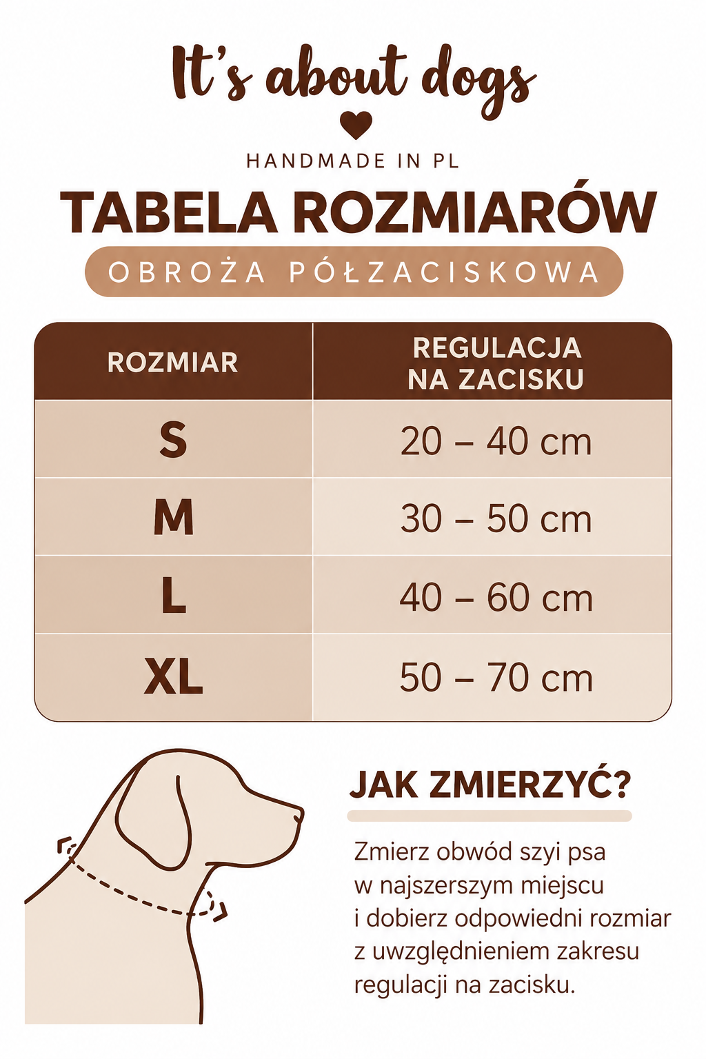 Obroża półzaciskowa - obrazek 2